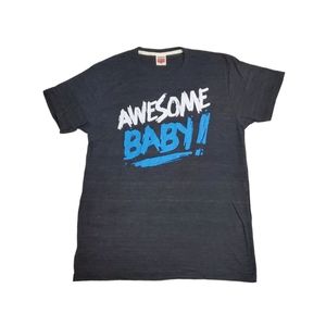 Old school Homage Dick Vitale Awesome Baby! tee
